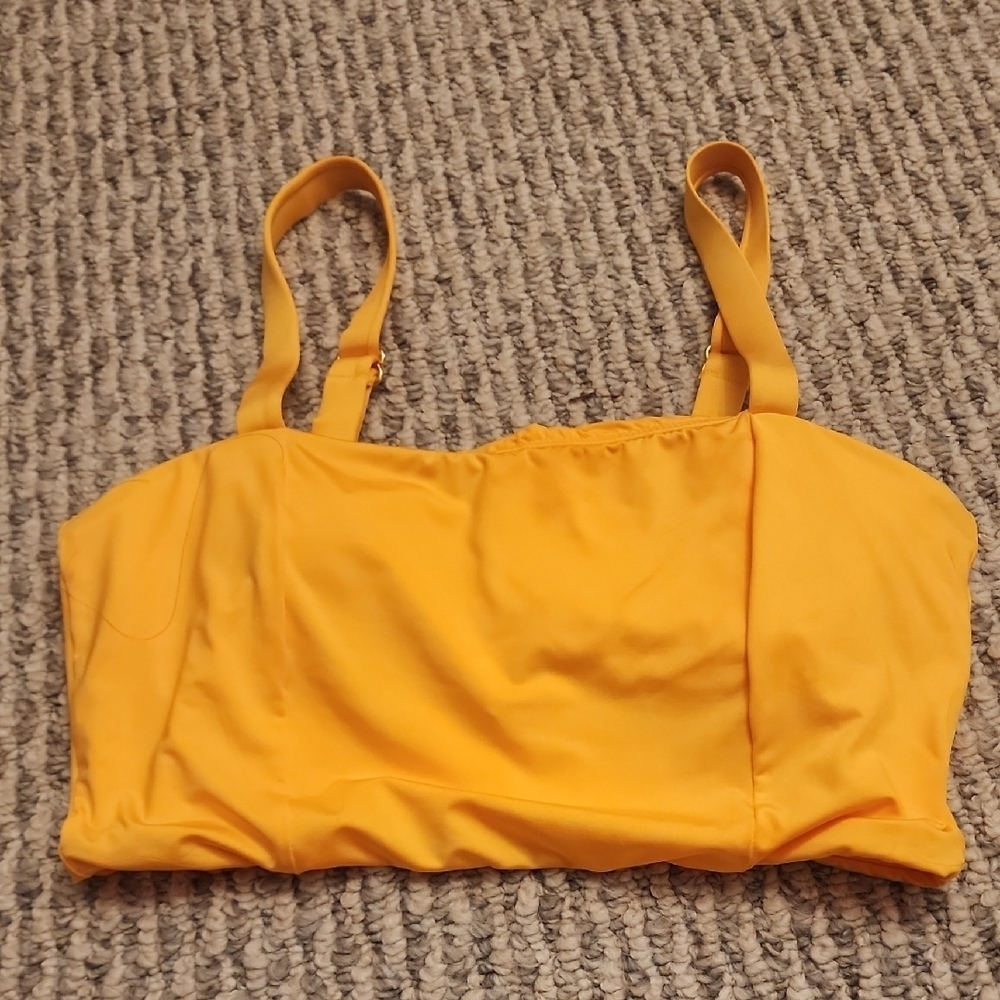 Sunshine 79 Tankini Top Yellow Size 6